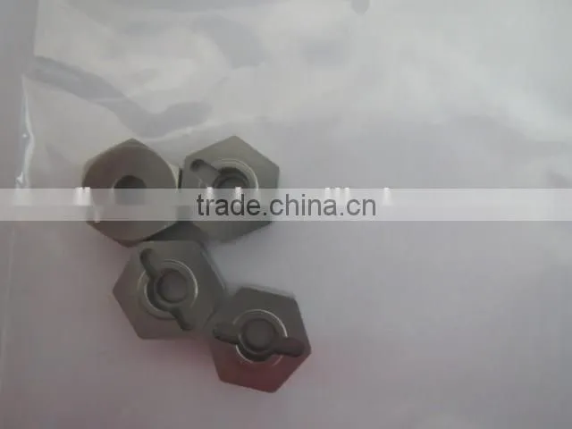 1/10 rc car upgrade spare parts 102049T Nut M4 (Al.)