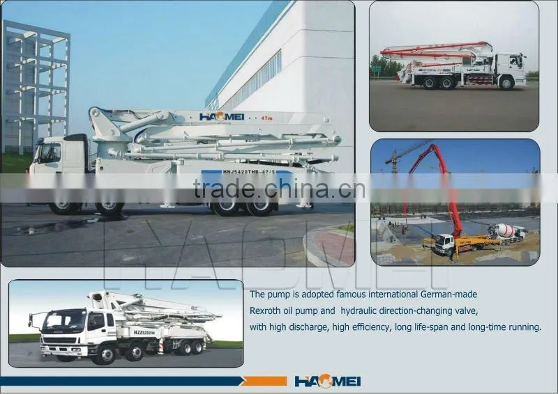 37m,39m bomba de hormigon sobre camion en venta