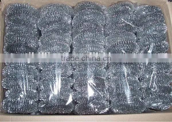 galvanized wire mesh scourer/cleaning ball