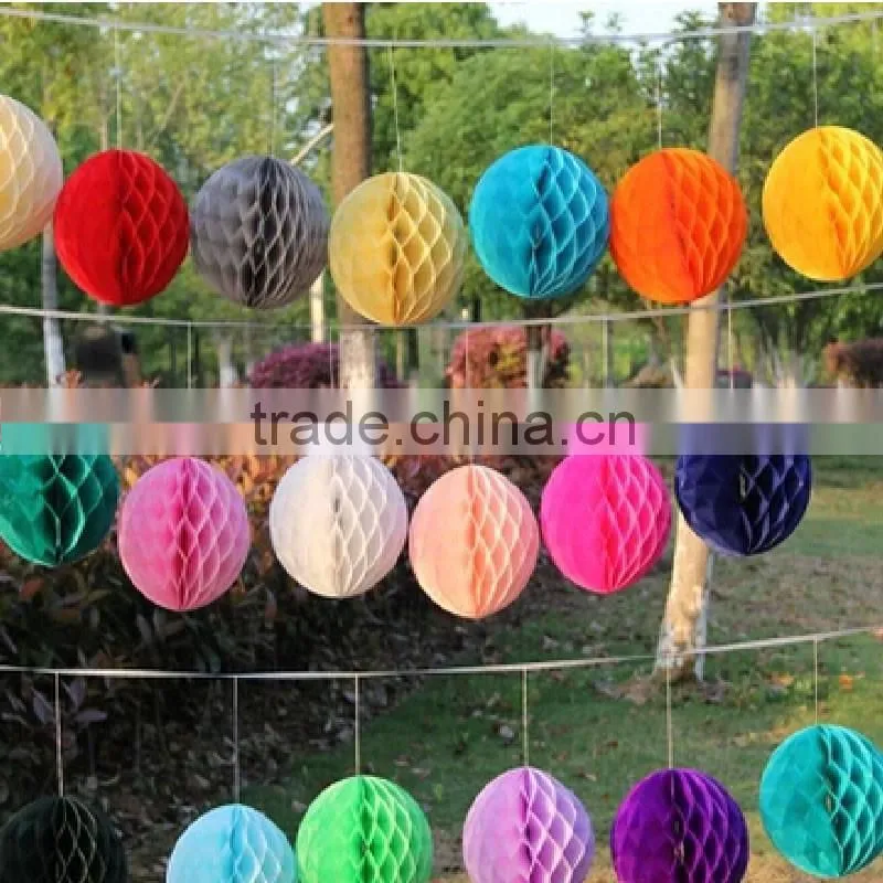 Hotsales honeycomb paper ball for decoration wedding