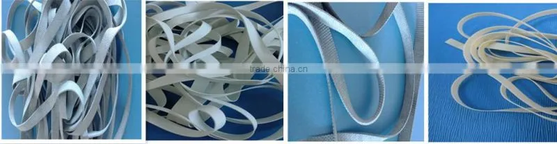 White rubber band for mask tape