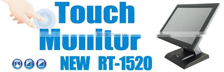 Runtouch RT-1520 New 2016 Touch Monitor USB and VGA connected separately