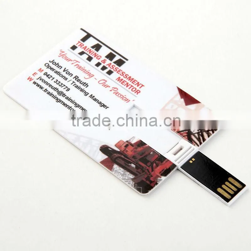 OEM promotional Credit Card USB drive