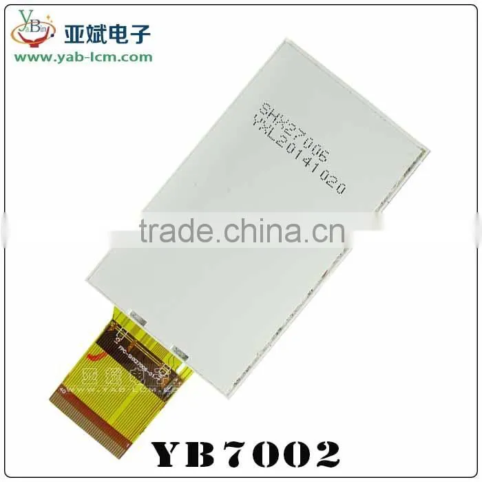 2.7inch tft lcd module with touch screen panel