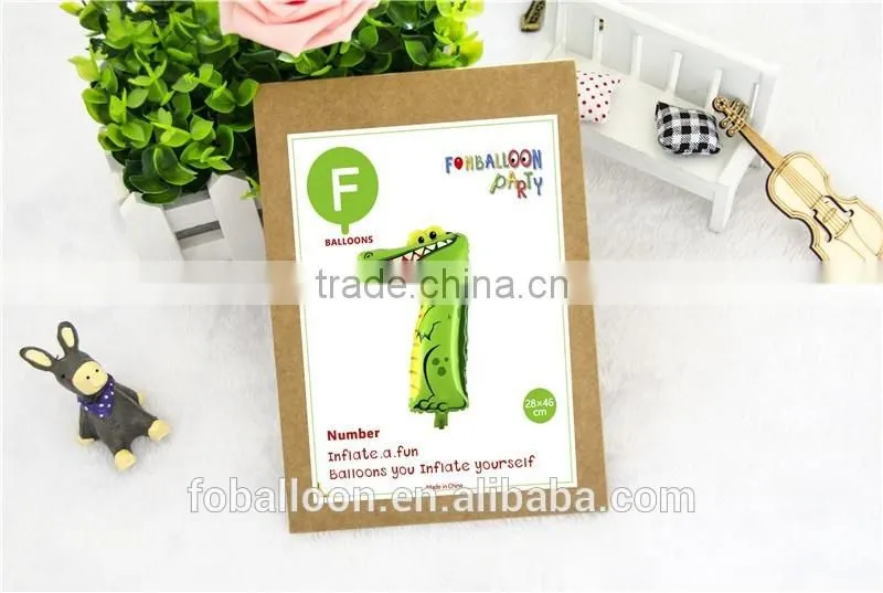 Hotsale Cheap inflatable alphabet shaped animal shaped helium letter foil balloon party decoration