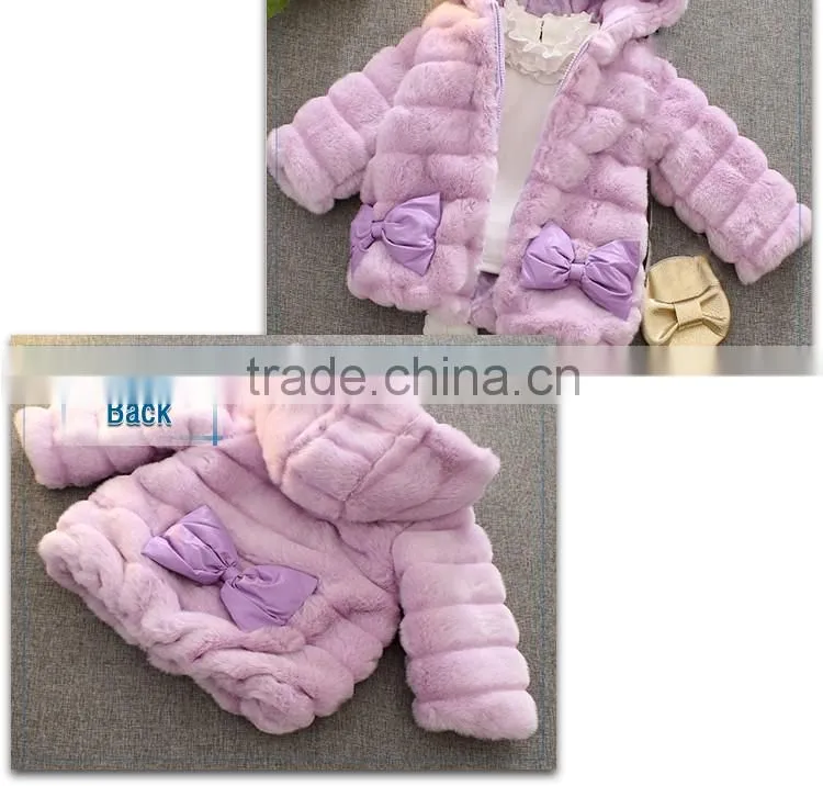 kids trench coat purple trench fur coat