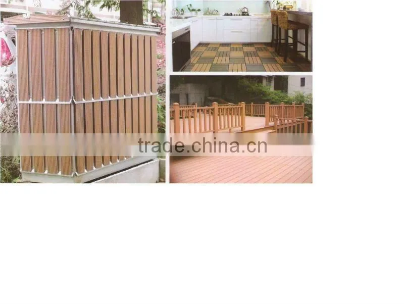YC-WPC06 synthetic wood WPC decking,waterproof fencing ,outdoor flooring,