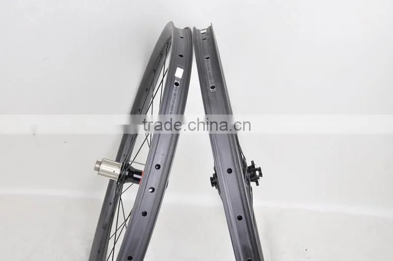 Dengfu new 27.5er mtb rims, carbon wheel china, bike full carbon china, hookless rims, tubeless carbon wheels