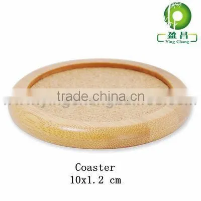 bamboo coffee cup coaster