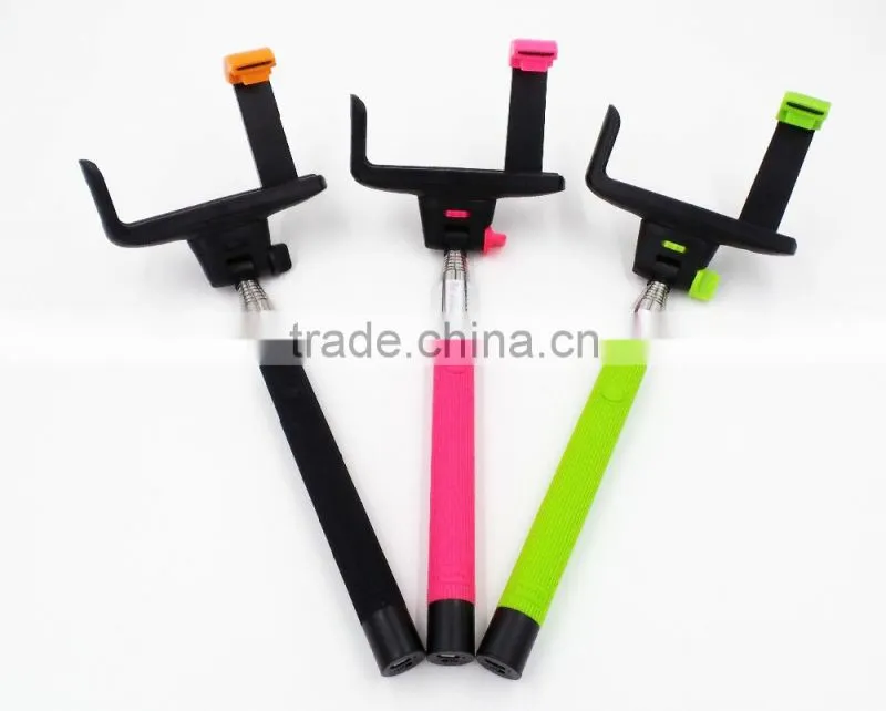 2014 kjstar selfie stick with bluetooth for smartphone Z07-5 with excellent quality