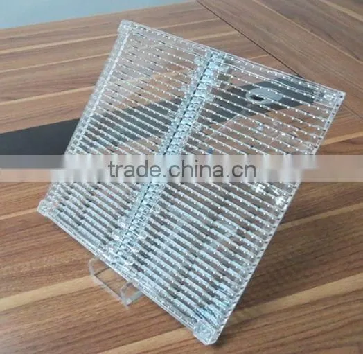 P10 Glass led screen with high transparent rate indoor flexible led curtain display