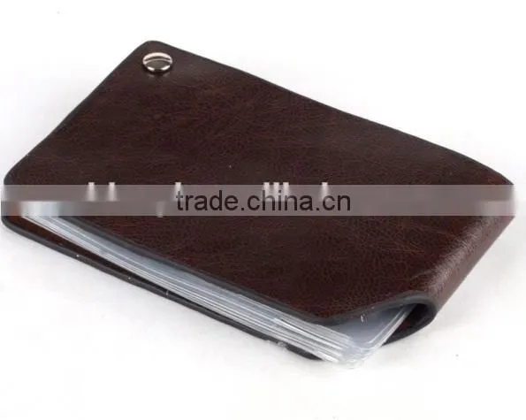 Simple design high quality office gift set with logo including key chain bag and card bag
