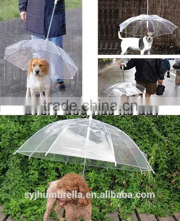 Dog Umbrella, Transparent Pet Umbrella