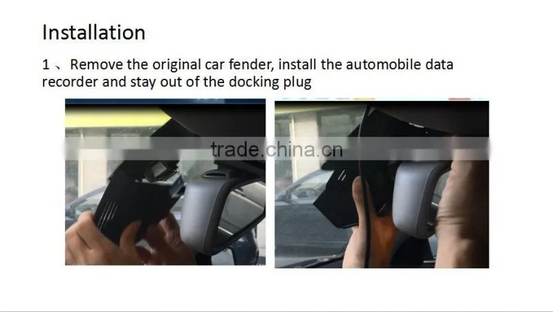 Monitor Car DVR Video Recorder Night Vision Camera Tachograph for Benz car
