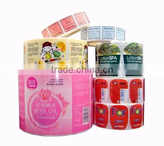 China cheaper sticker labels printed