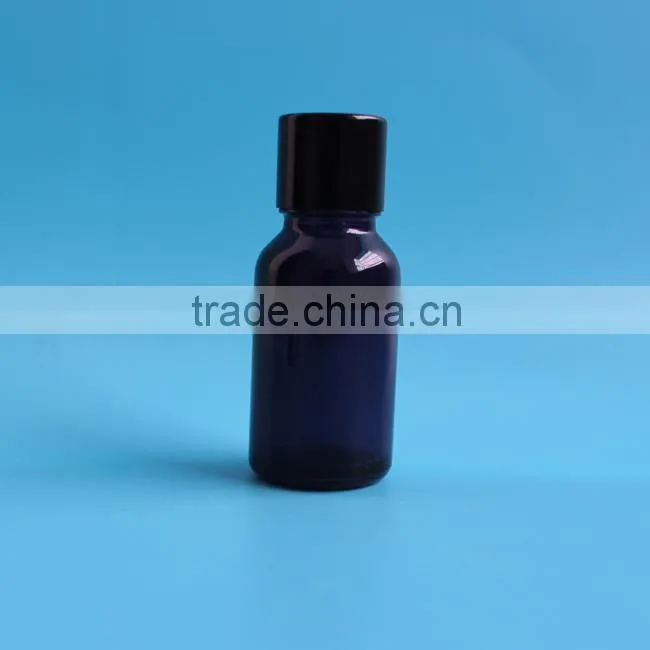 15ml blue essential oil bottle cosmetic packaging
