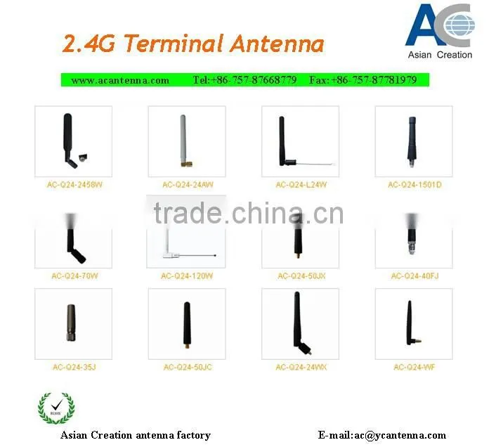 rubber antenna SMA 90 degree stubby antenna for GSM 3g