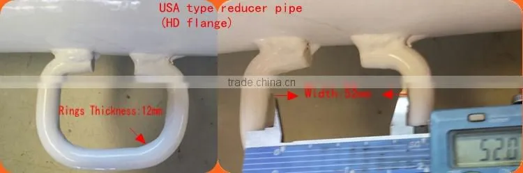 5"-4"*918mm concrete pump reducer pipe,adapter