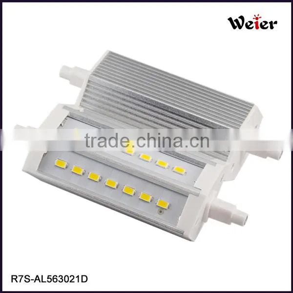 Zhejiang factory price and high quality CRI>80 85-265v ac 5-15W snd led r7s led lamp for court yard