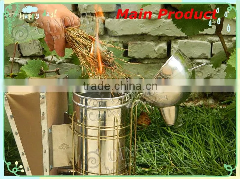 Beekeeping equipment- Stainless steel bee smoker