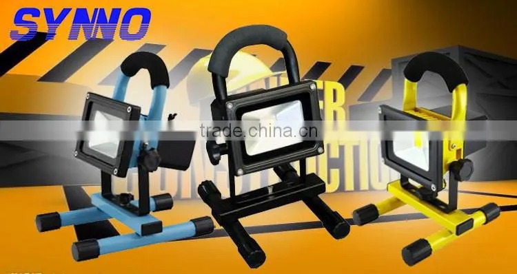 10w 20w rechargeable IP65 3year warranty waterproof Portable LED portable led work floodlight