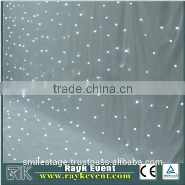 Event party curtain led lights curtain led display