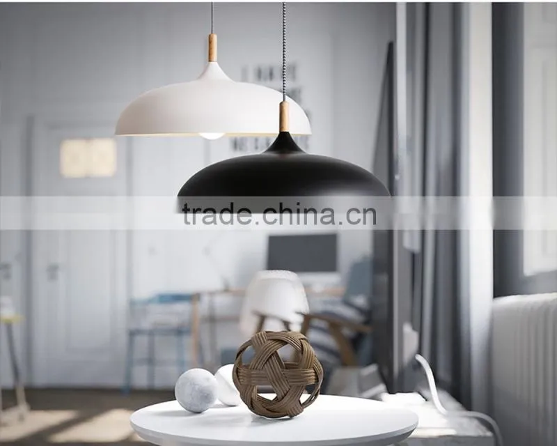 simple design modern black white indoor ceiling lamp chandelier