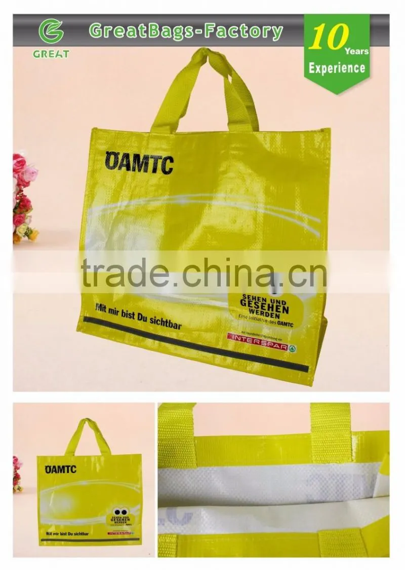 Promo Polypropylene PP Woven Bag, Laminated PP Woven Bag, pp woven bag with zipper