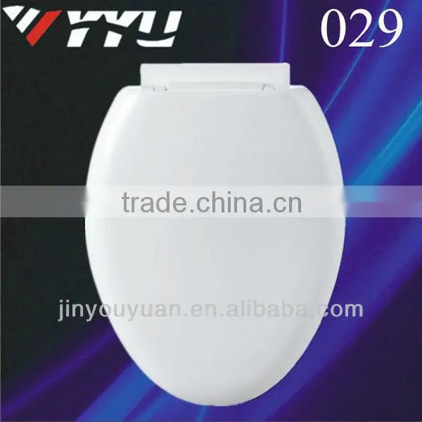 Elongated printed toilet seats pp plastic toilet seats lid 029