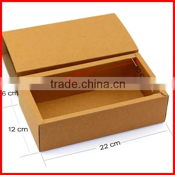 Drawer Design Kraft Paper Box in Bag Gift Packing Wholesale
