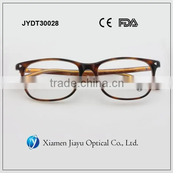Wholesale acetate optical frames Black prescription glasses