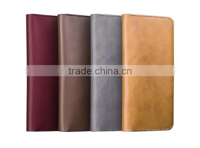 Modest Luxury Waterproof Leather Multifaction Wallet Case for Cellphone,Cards,Money