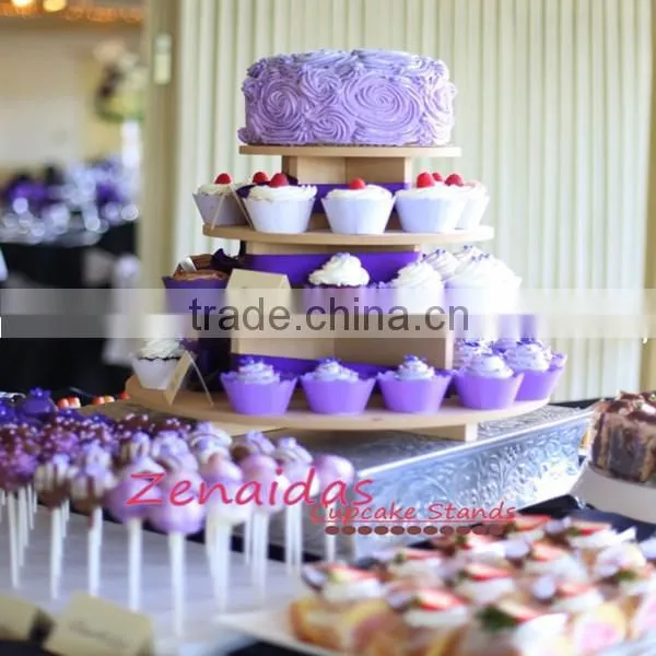 wooden charm display tray,macaron display tray
