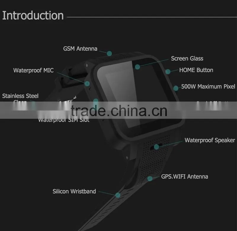 Wholesale Health Care Bluetooth Smart Watch 2015