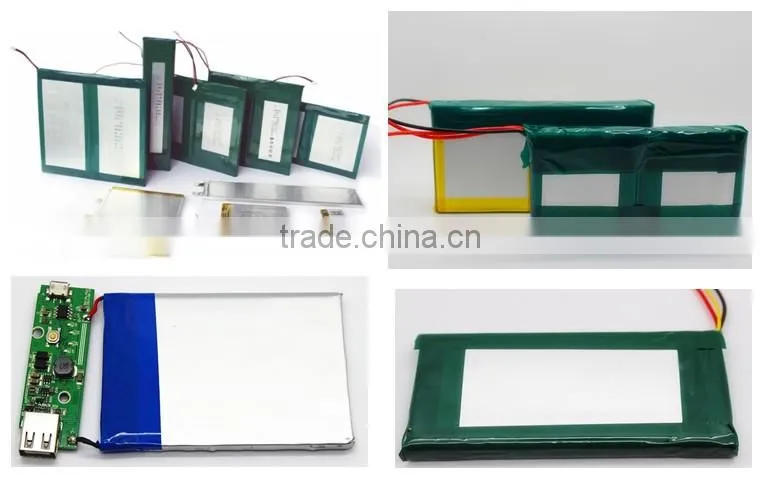 from factory 501745 7v with 300mAh polymer battery
