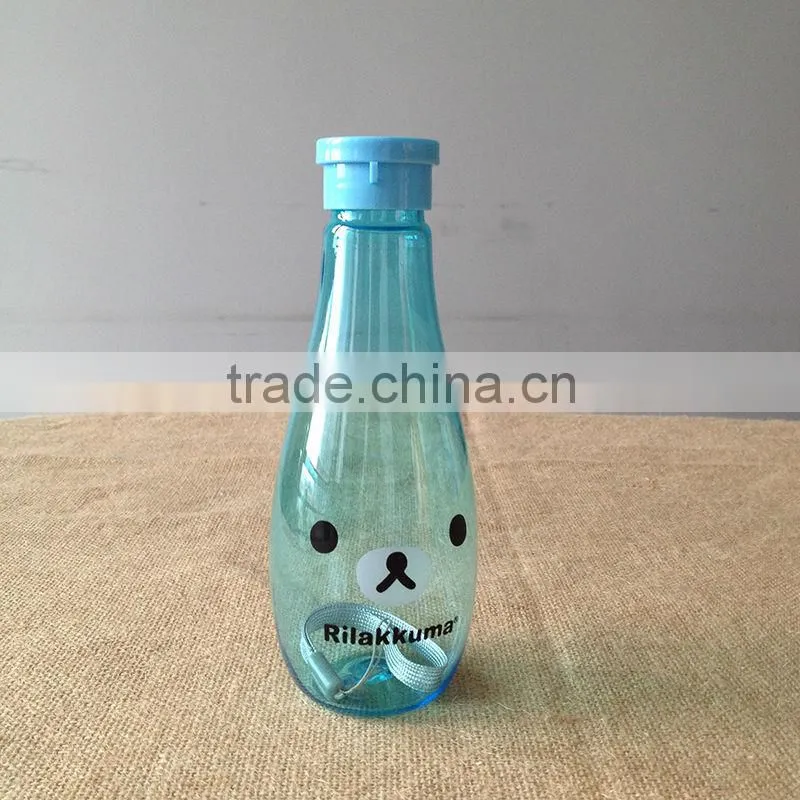 2015 NEW design Plastic drinking water bottle