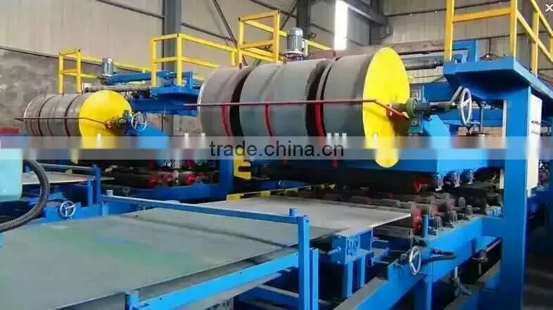 Pu sandwish panel composite machine