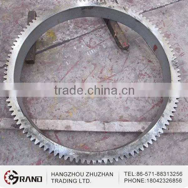 Low price slewing gear ring from china manufacturer