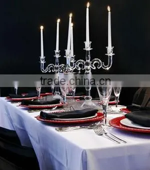3 arms table candelabra