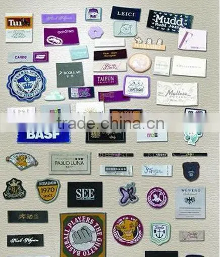 soft woven label
