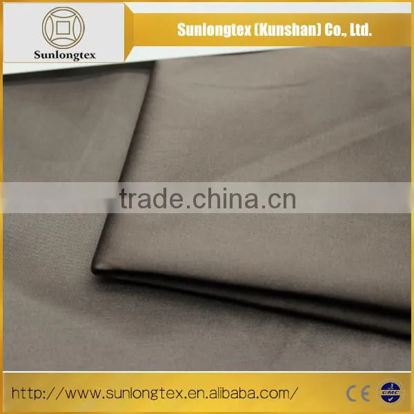 spandex shiny fabric for ladies skirt