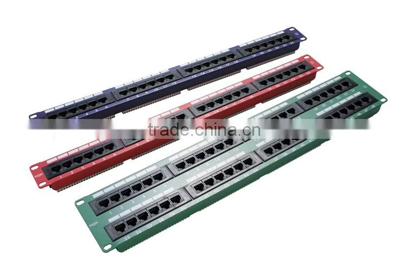 utp network 24 ports 48 ports 96 ports cat5 patch panel