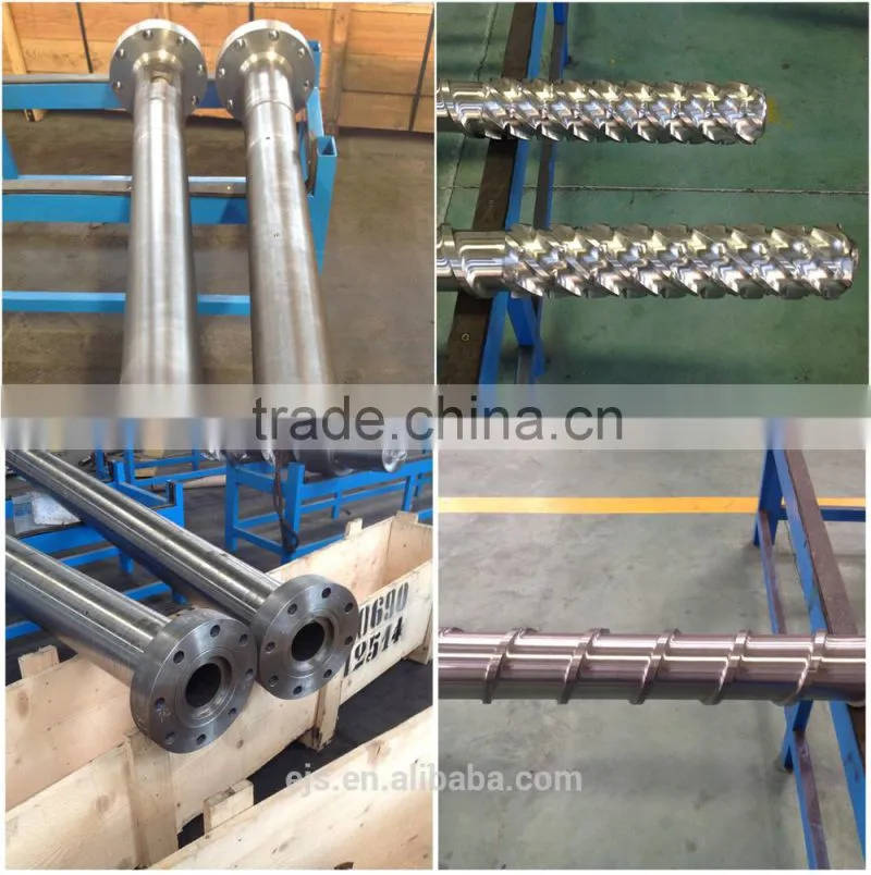 Manufacturing screw barrel for NETSTAL as per customer dimension drawings