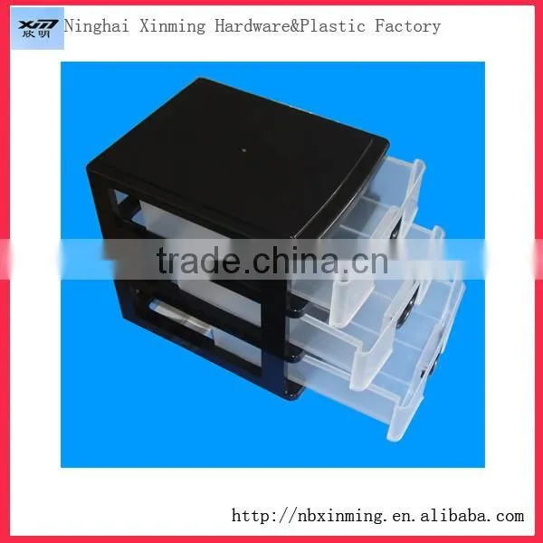 3 drawers business card storage box