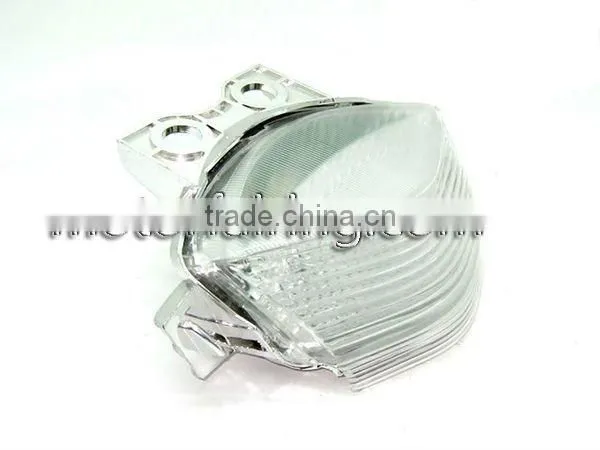 Plastic cover tail light/Motorcycle Clear LED tail light for Kawasaki Ninja 650R 06-08