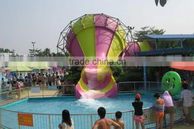 Aqua park equipment water park rainbow slide price