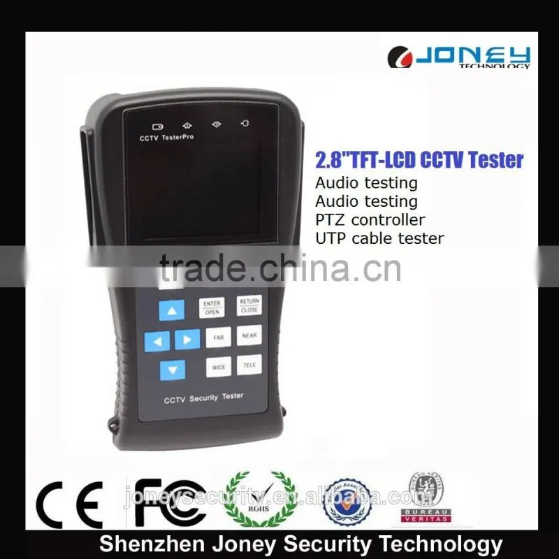 2.8 inch Digital TFT LCD Monitor Security Camera CCTV Tester pro