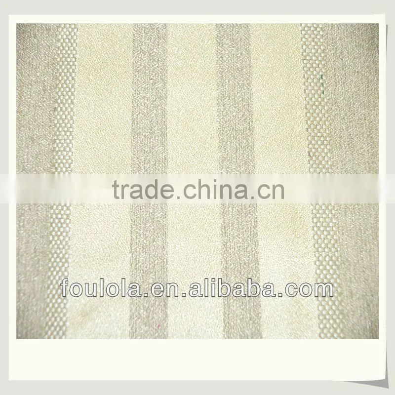 Line Contracted Cotton Fashion Fabric Curtain Material