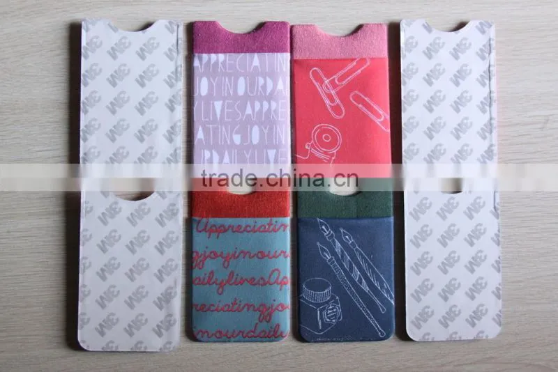 customized decorative cell phone sticker card holder,direct manufaturer
