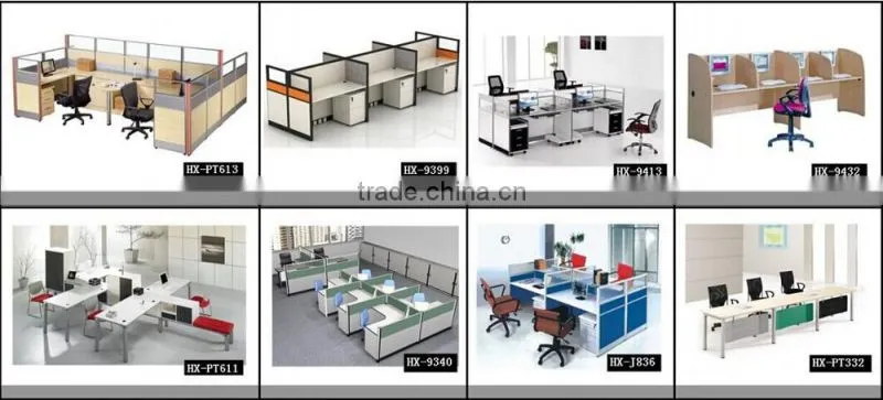 Hi-tech newly design glass board office partition
